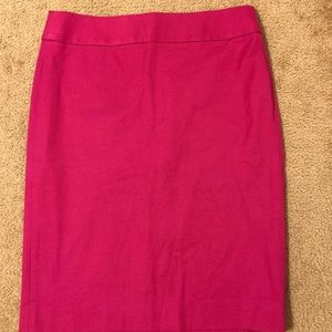 TALL Banana Republic Straight Pencil Skirt Pink